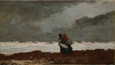 Two Figures by the Sea by Winslow Homer